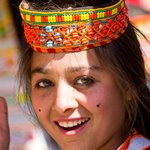 Kalashi girl in Bomborit Kalash