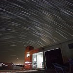 Startrails at Kalri  Keenjhar Lake, Sindh, Pakistan.