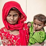 Faces of Pakistan. Manchar Lake