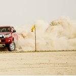 Abdo Feghali drifting in Jhal Magsi Jeep Rally - Jan 2013.
